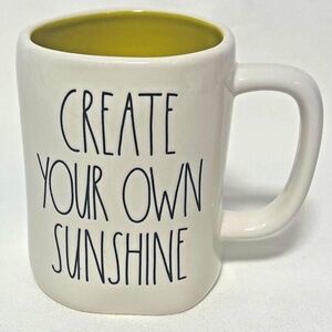 Rae Dunn CREAT YOUR OWN SUNSHINE Mug
